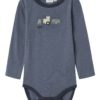 Name It Body NMMWILLIT Merinoull Folkstone Gray/Tractor