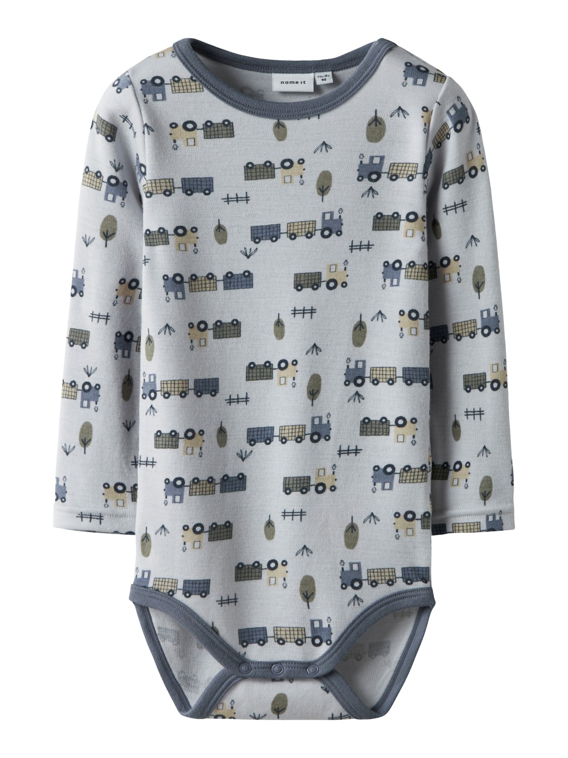 Name It Body NMMWILLIT Merinoull Micro Chip/Tractor