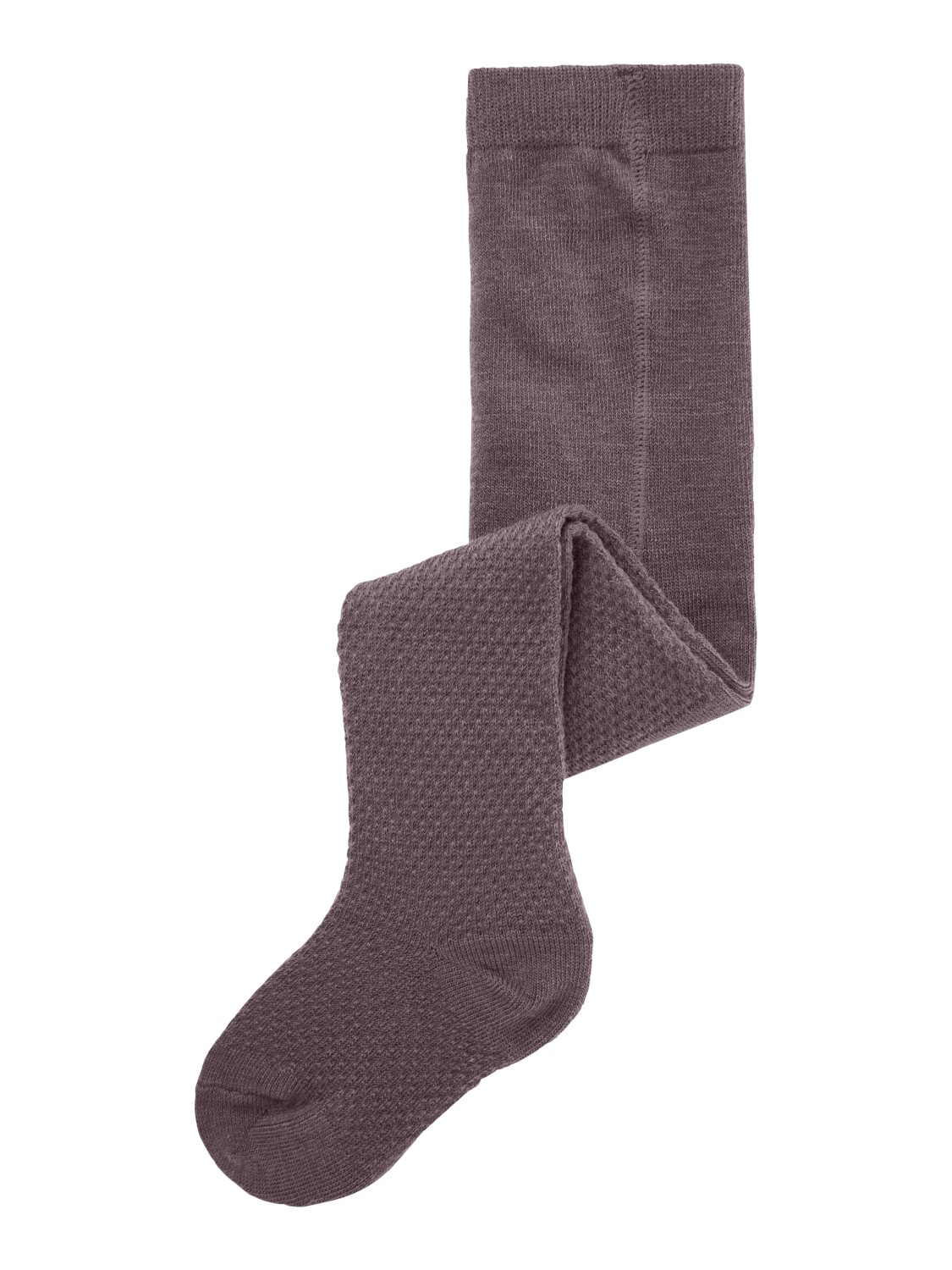 Name It Strømpebukse NMFWAKMA Structure Merinoull Sparrow