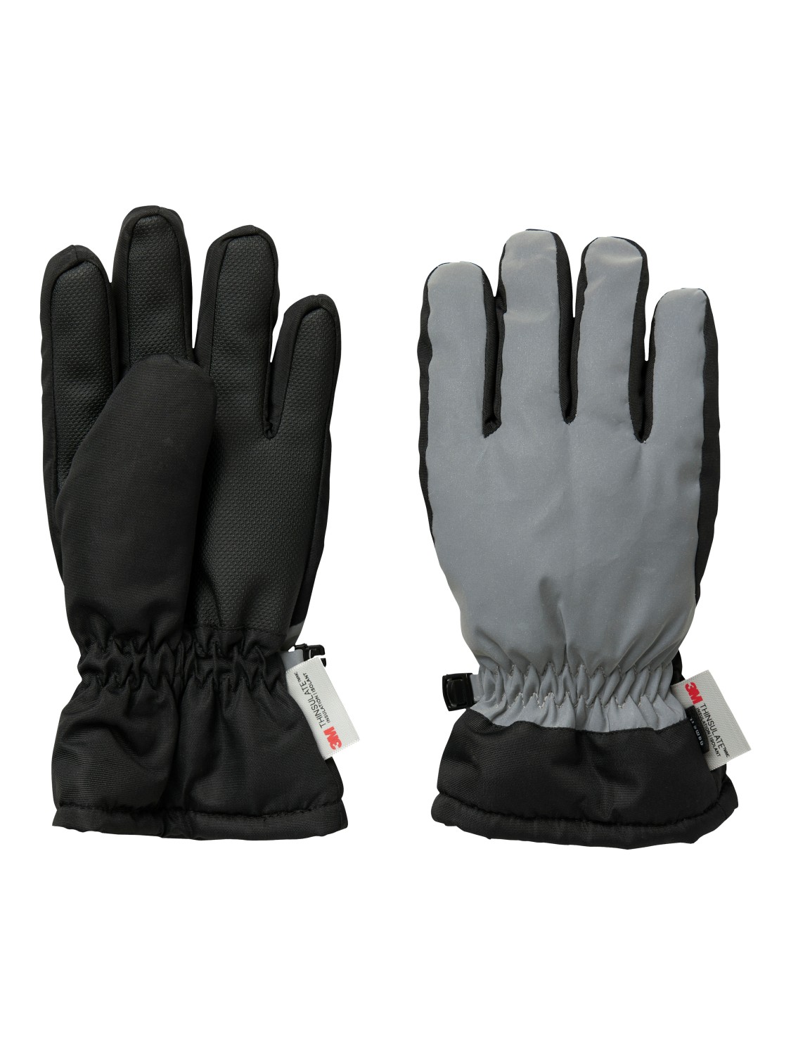 Name It Hansker NKNMAFLEX10 GLOVES REFLEX Frost Gray