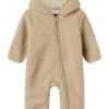 Name It Heldress NBNMILO TEDDY SUIT Pure Cashmere