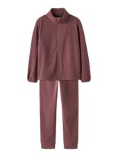 Name It 2-delt Fleece Sett NKNSPEKTRA Rose Brown