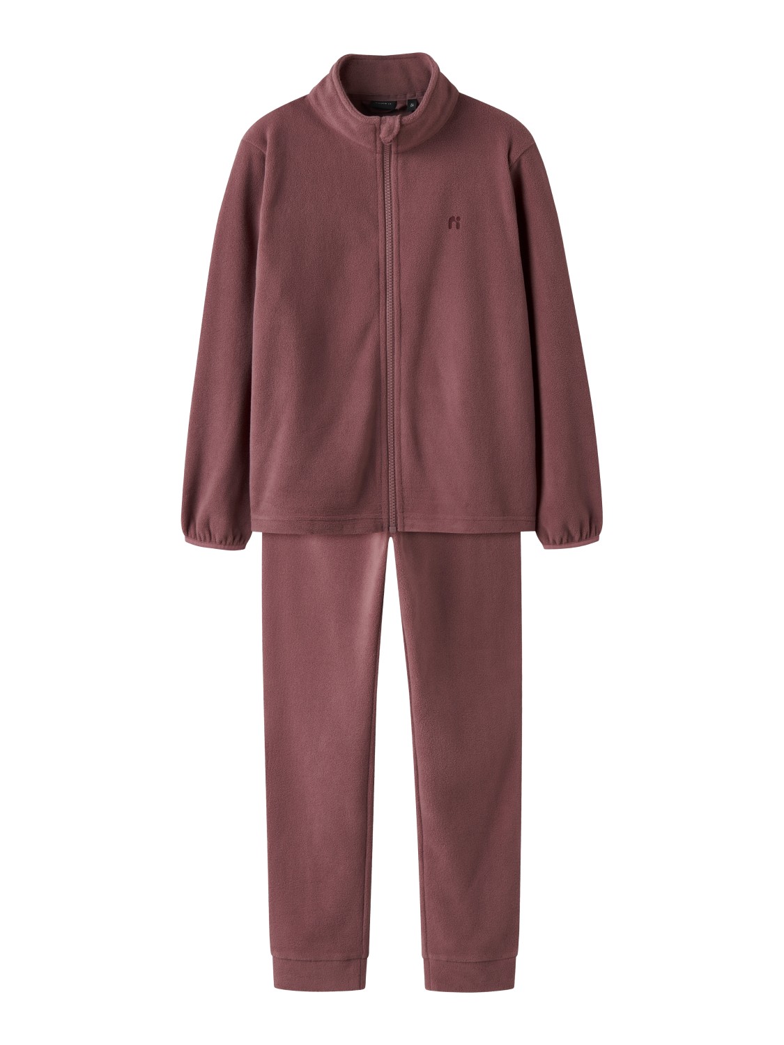 Name It 2-delt Fleece Sett NKNSPEKTRA Rose Brown