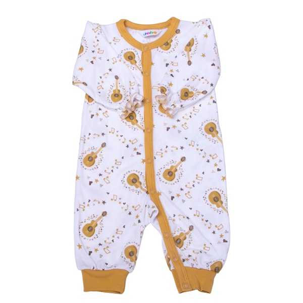 Joha Hel Pyjamas Baby GUITAR Bambusviskose Oker