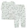 Joha Pyjamas Kids WHITE SWAN Bambusviskose Mynte