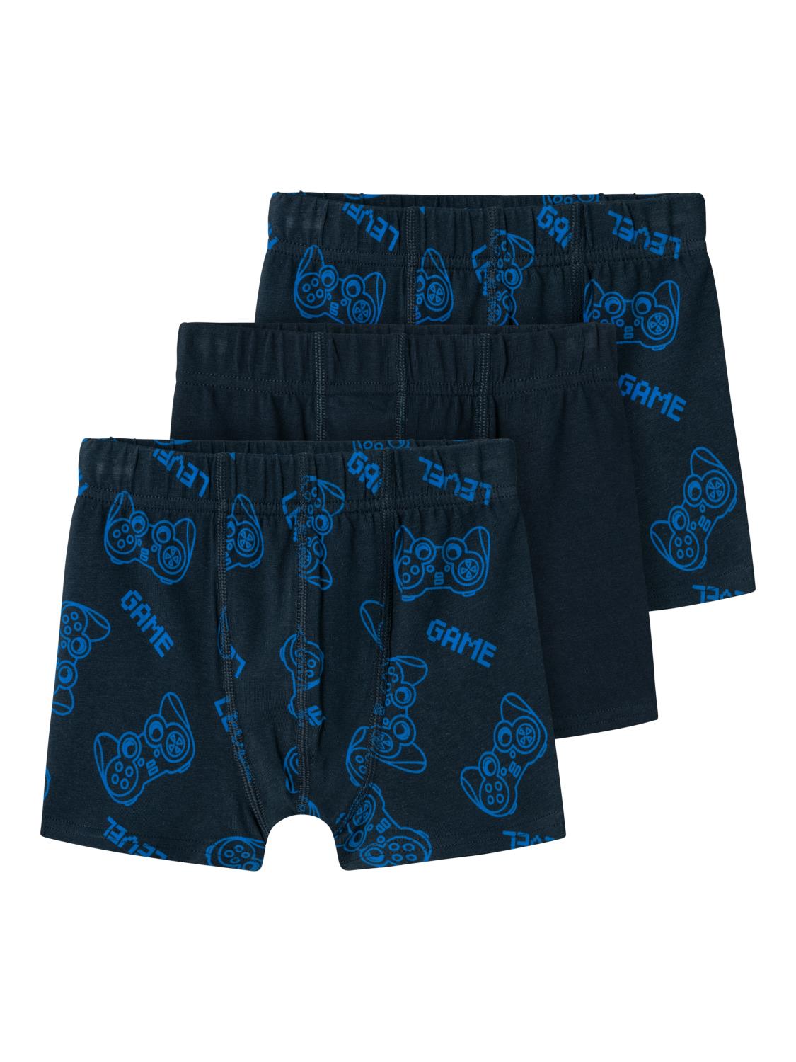 Name It Boxer 3Pk NMMTIGHTS GAMER Dark Sapphire