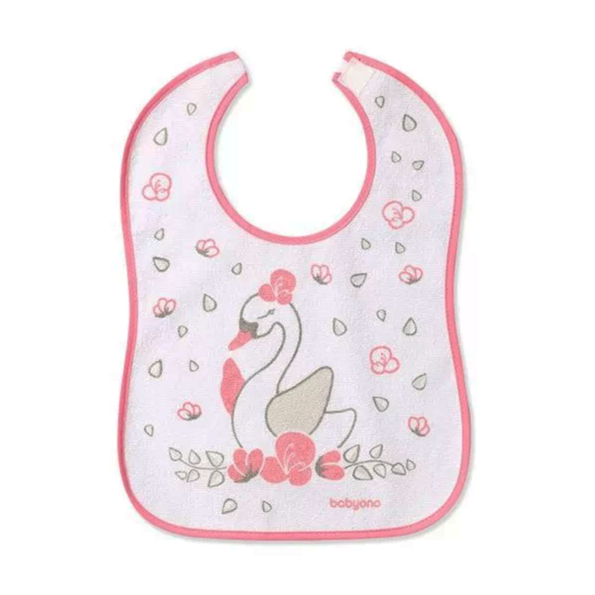 Babyono Smekke Med borrelås Rosa