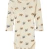 Lil` Atelier Body NBMNALU LS Ull/Modal Turtledove/Melange
