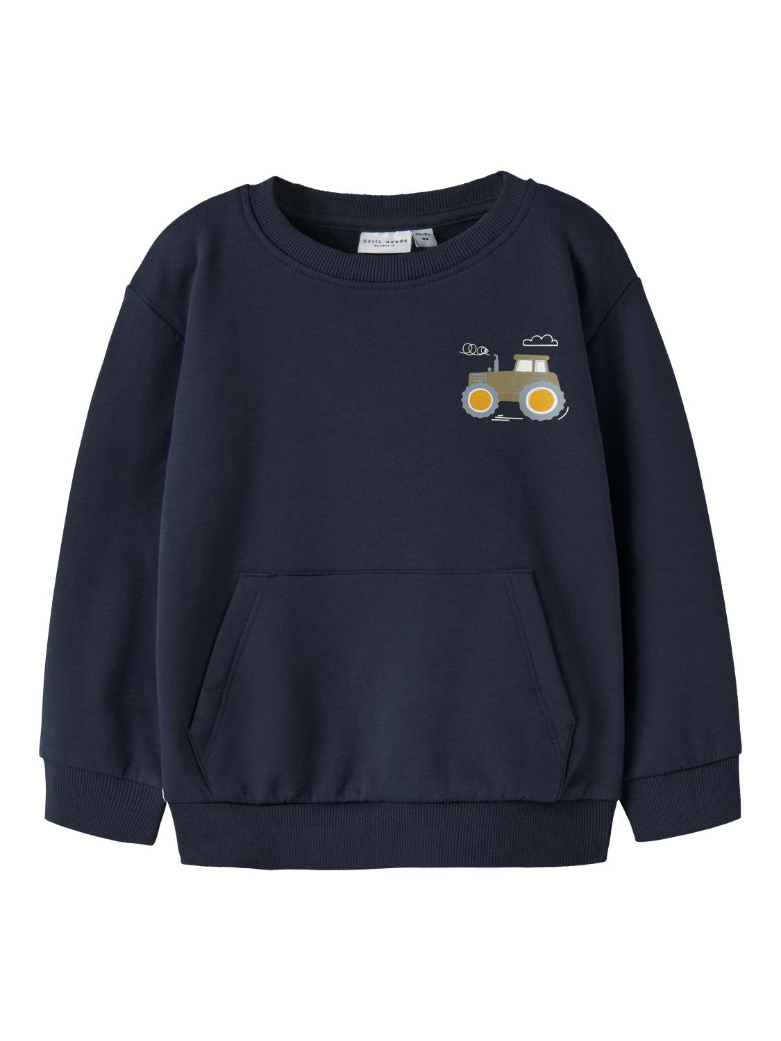 Name It Genser NMMVUGO LS SWEAT Navy Blazer/Tractor