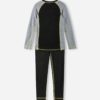 Reima Ullsett TAITOA Merinoull/Lyocell Black Melange