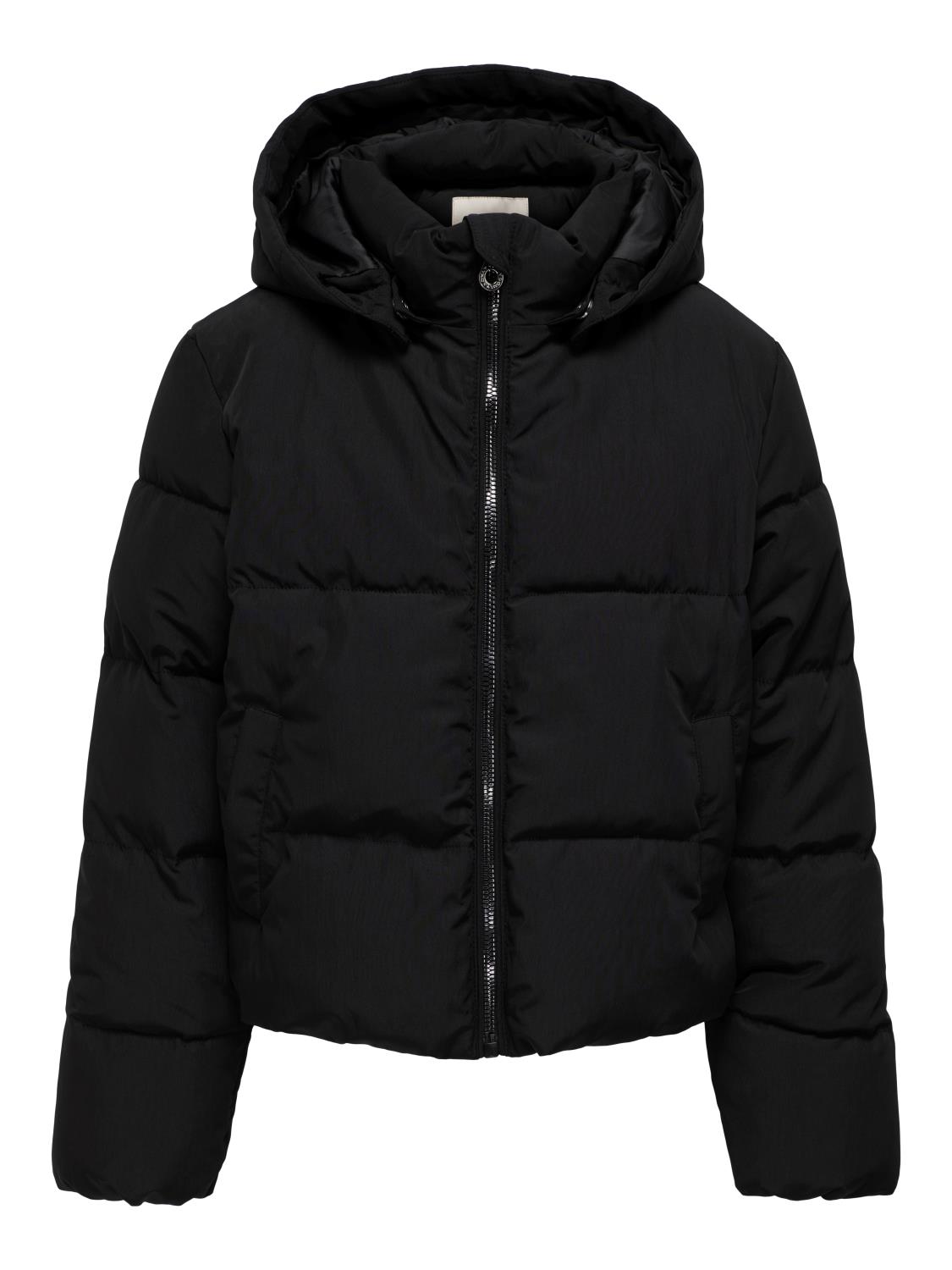Only Jakke KOGDOLLY LIFE SHT PUFFER Black