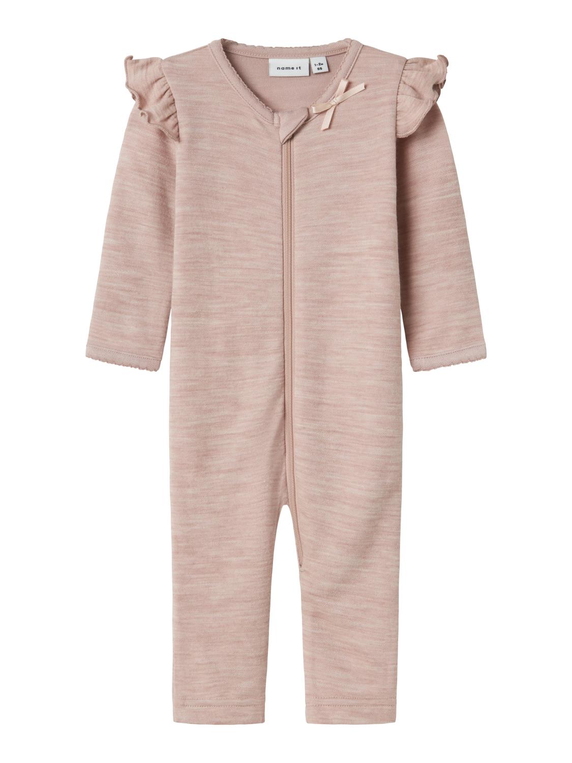 Name It Heldress NBFWYLA Ull/Bambusviskose Shadow Gray