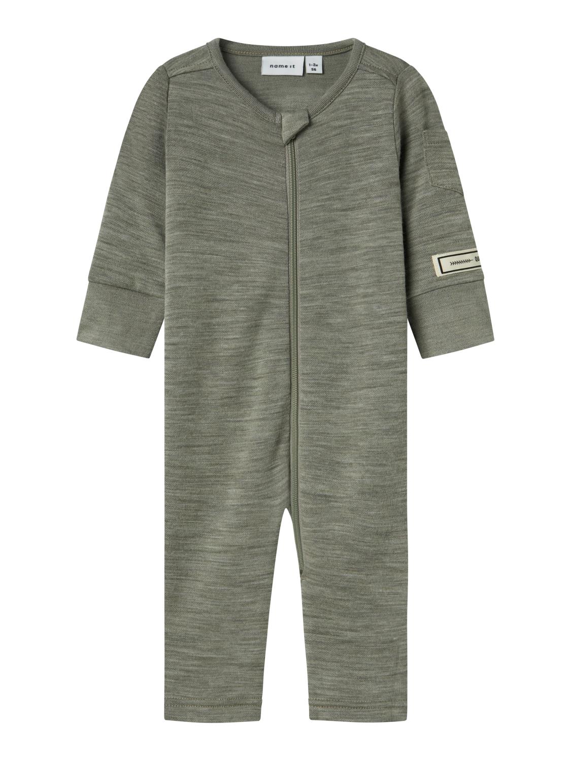 Name It Heldress NBMWYLA Ull/Bambusviskose Dried Sage