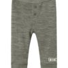 Name It Legging NBMWYLA Ull/Bambusviskose Dried Sage