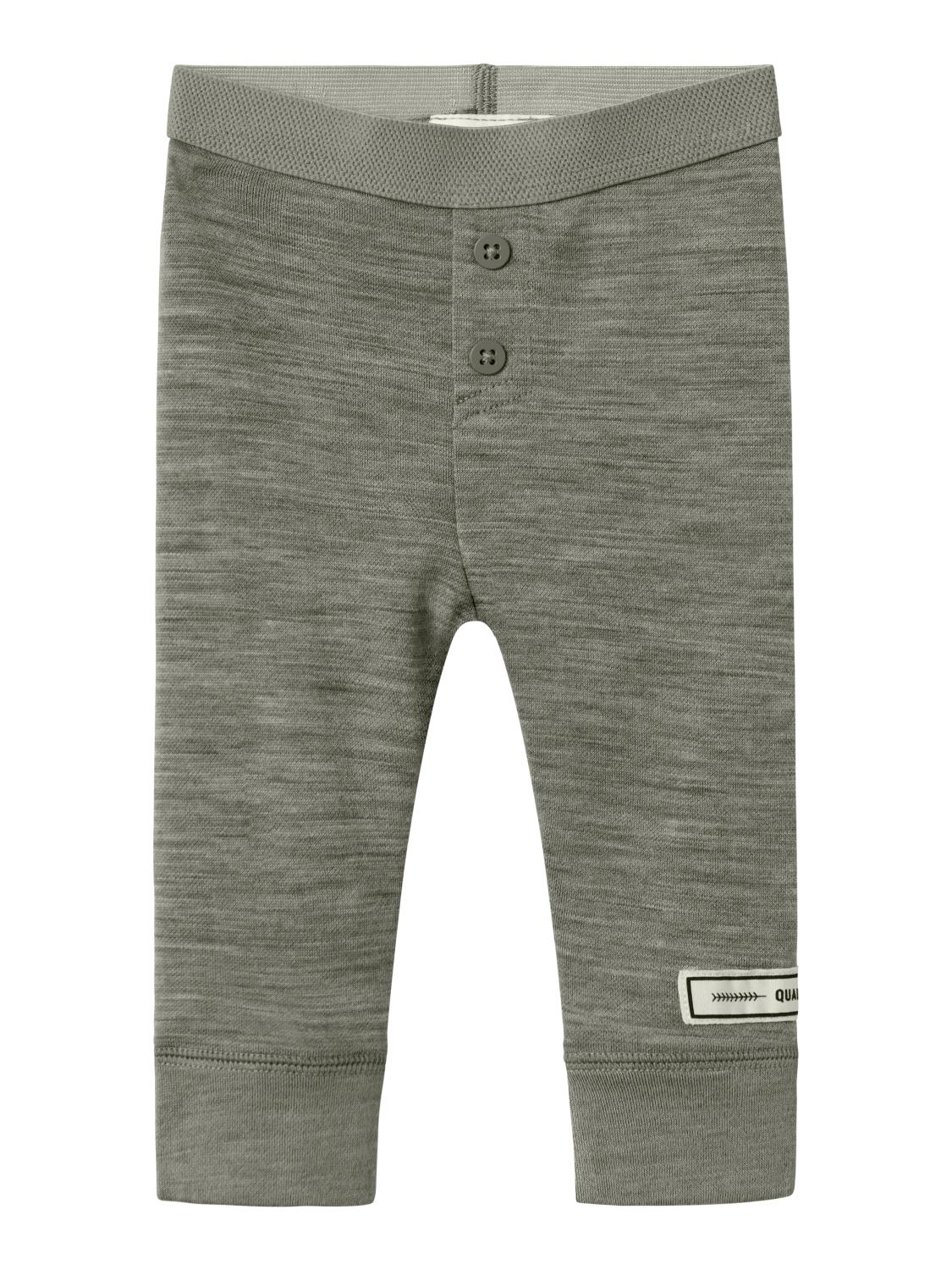 Name It Legging NBMWYLA Ull/Bambusviskose Dried Sage