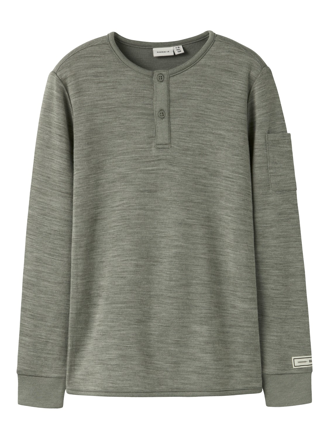 Name It Trøye NKMWYLA Ull/Bambusviskose Dried Sage