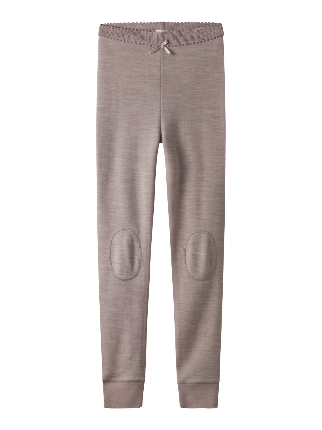 Name It Legging NKFWYLA Ull/Bambusviskose Shadow Gray