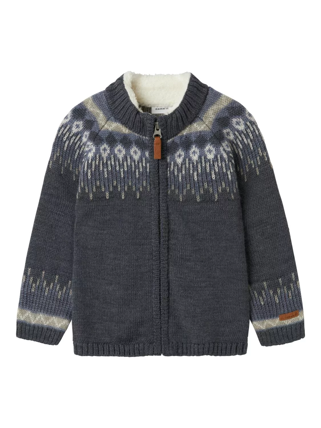Name It Ulljakke NMMWRISS KNIT CARDIGAN Ombre Blue