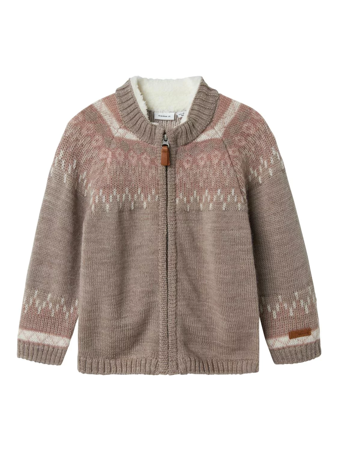 Name It Ulljakke NMFWRISS KNIT CARDIGAN Satellite