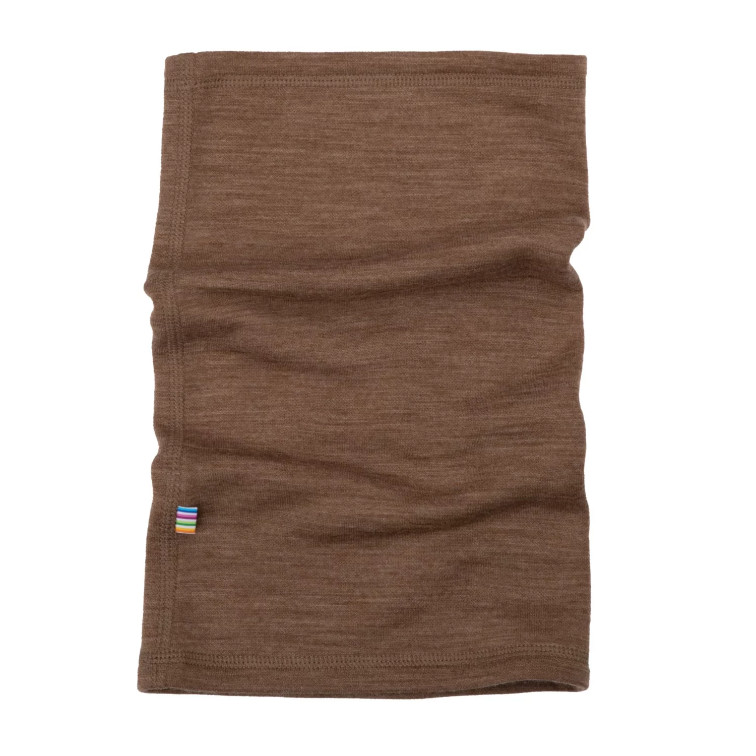 Joha Hals KIDS BRUSHED WOOL Merinoull Brun Melange