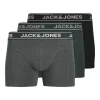 Jack & Jones 3Pk Boxer JACBLACK FRIDAY TRUNKS Dark Gray/Forest River/Black