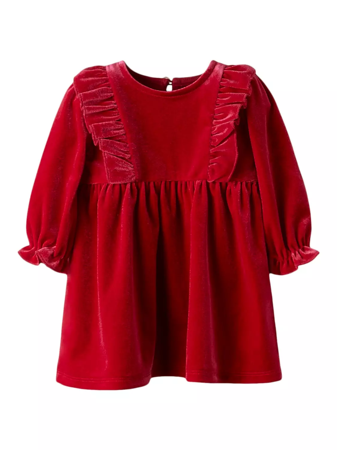 Name It Kjole NBFRINNE LS VEL DRESS Jester Red