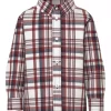 Name It Skjorte NMMROLUM LS NREG SHIRT Burnt Russet