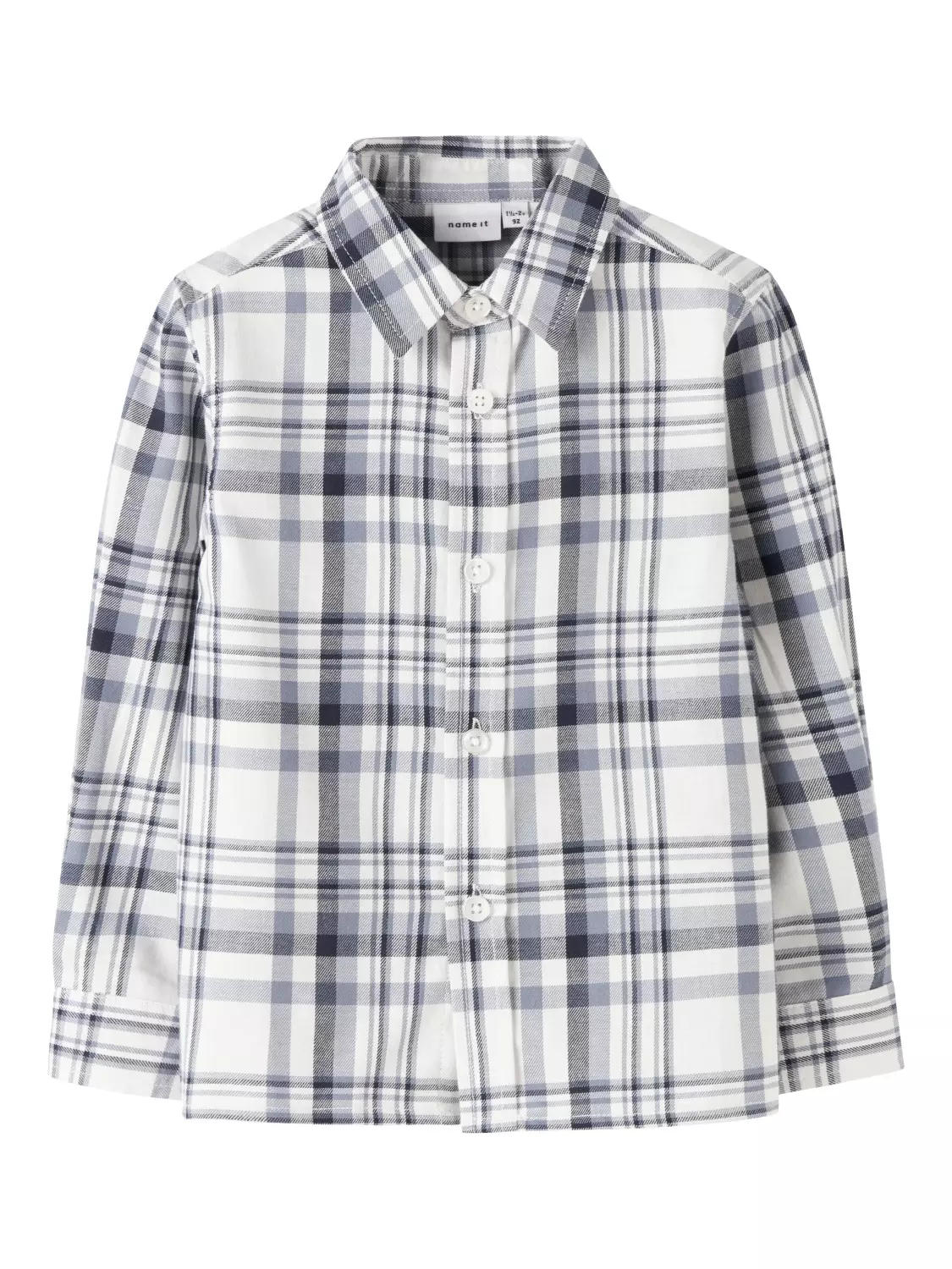 Name It Skjorte NMMROLUM LS NREG SHIRT Flint Stone