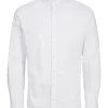 Jack & Jones Skjorte JJEAXEL STRETCH SHIRT LS White
