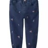 Name It Bukse NMFROSE SHAPED JEANS 5321-YB Dark Blue Denim/Flower