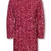 Only Kjole KOGCONFIDENCE LIFE LS DRESS Rose Wine