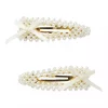 Name It 2pk Hårspenner NKFRUTH HAIRCLIPS Cloud Dancer