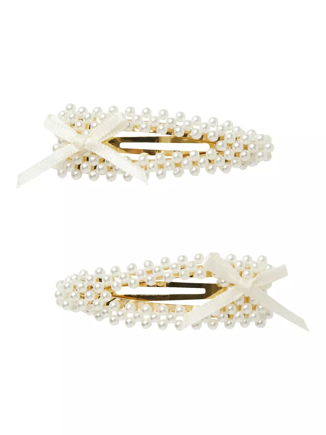 Name It 2pk Hårspenner NKFRUTH HAIRCLIPS Cloud Dancer