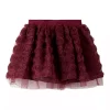 Name It Skjørt NMFSYKIA TULLE SKIRT Burgundy