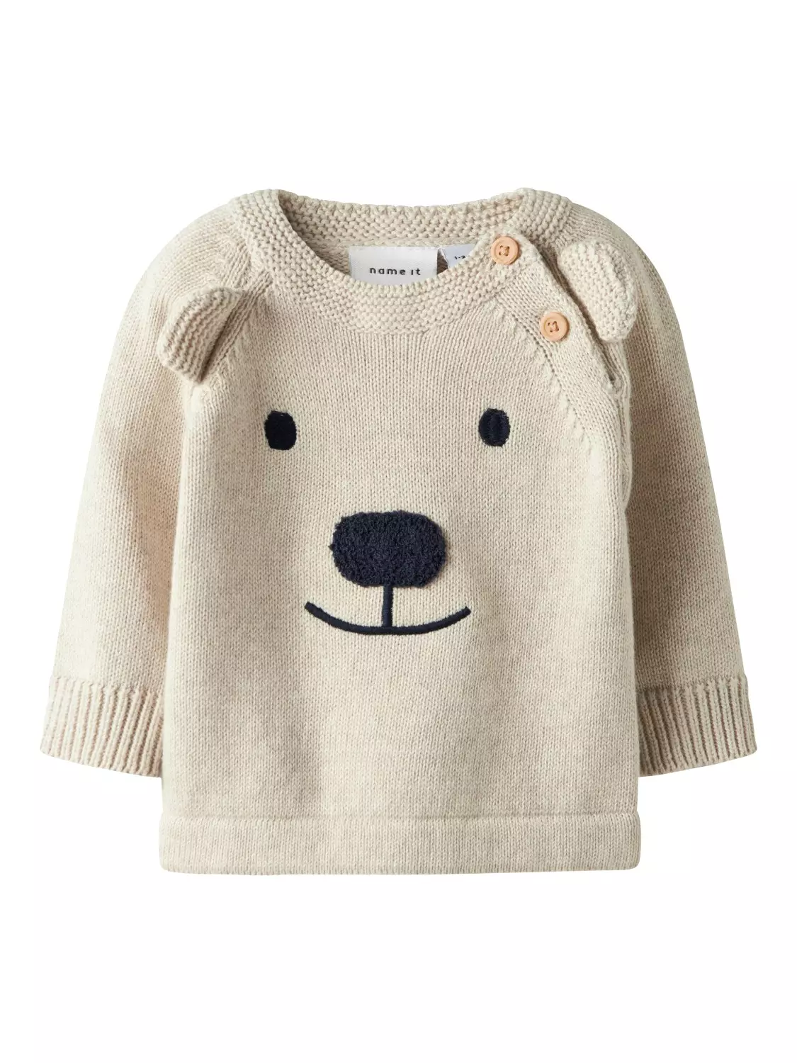 Name It Genser NBMREADY LS KNIT Peyote Melange