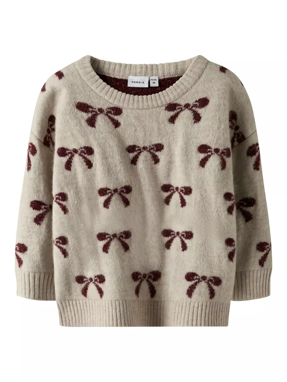 Name It Genser NMFSENYA LS KNIT Cement