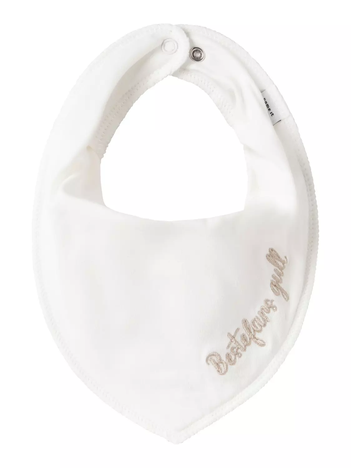 Name It Smekke NBNYATTE Scarf Bib Snow White/Bestefars gull