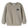 Name It Genser NMMVALLEN LS SWEAT Vintage Khaki/Tractor