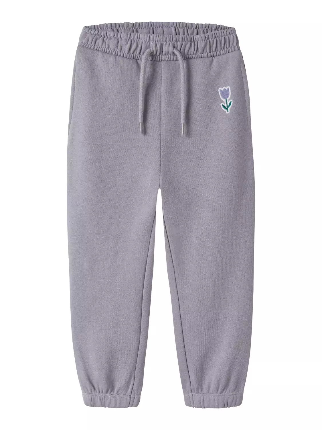 Name It Bukse NMFVALLENE SWEAT PANT Lavender Gray/Tulip