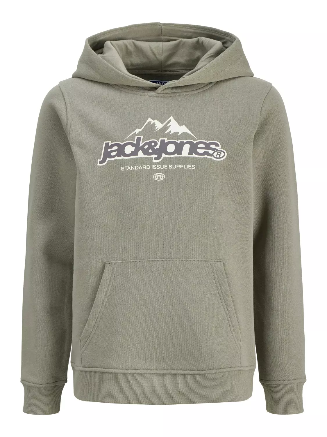 Jack & Jones Hettegenser JCOFLARE FRONT SWEAT HOOD Vetiver