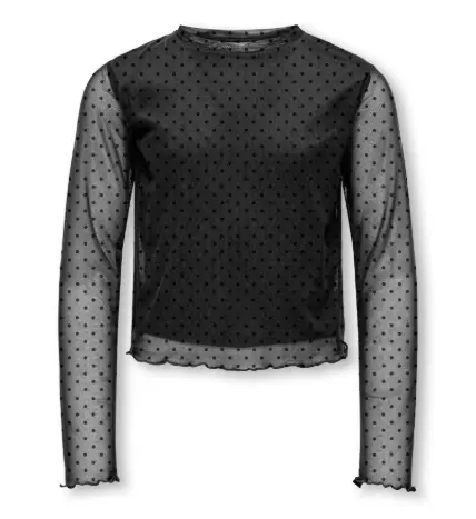 Only Genser KOGDORA LS MESH TOP Black/Dots