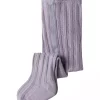 Name It Strømpebukse NBFTRISH PANTYHOSE Lavender Gray