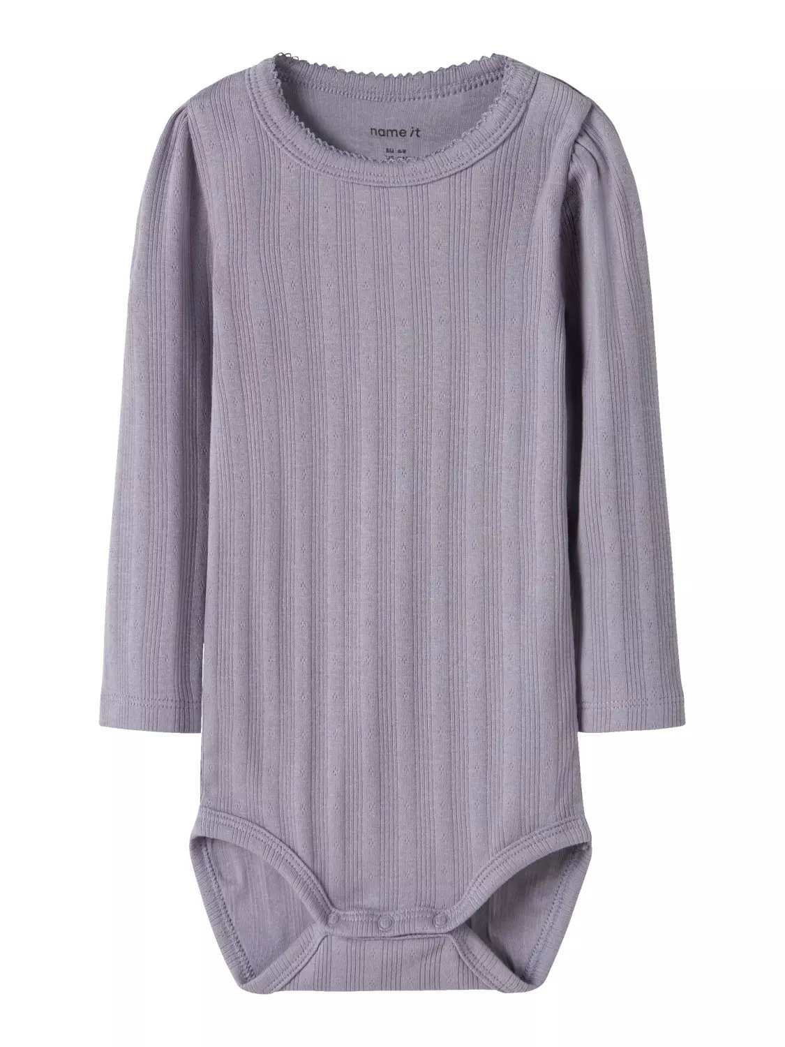 Name It Body NBFTURBINE LS Lavender Gray
