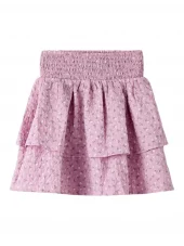 Name It Skjørt NKFRILEKKA SKIRT Mauve Mist