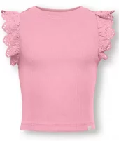 Only T-Skjorte KOGDREA LIFE SS TOP Romance Rose