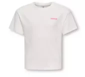 Only T-skjorte KOGRUTH SUN LIFE SS TOP Cloud Dancer