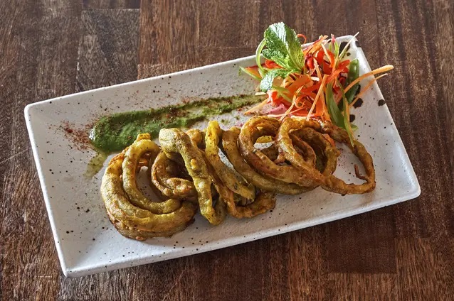 11. Onion Palak Bhaji