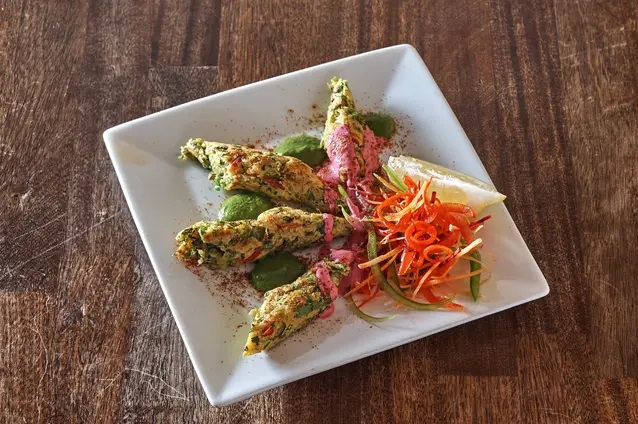 15 Veg Seekh Kebab