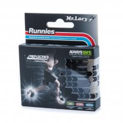 Mr Lacy Løpelisse Sort med refleks