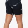 Famme Black Tie Dye Scrunch Shorts